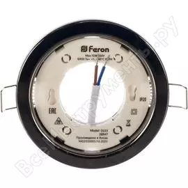 Потолочный встраиваемый светильник FERON DL53 28947
