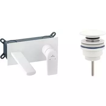 Встраиваемый смеситель для раковины в ванную комнату Wellsee ICON! for life 201000445