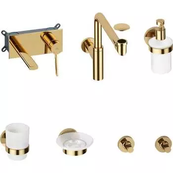 Встраиваемый смеситель для раковины Wellsee