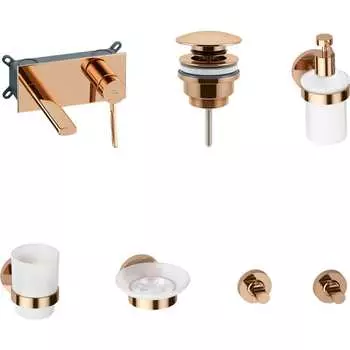 Встраиваемый смеситель для раковины Wellsee