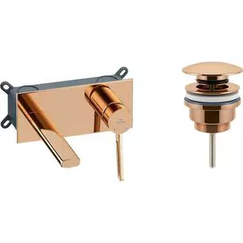 Встраиваемый смеситель для раковины Wellsee