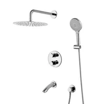 Встраиваемый смеситель для ванны и душа Lemark Yeti LM7822C