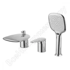 Встраиваемый смеситель на борт ванны Lemark Status LM4445C