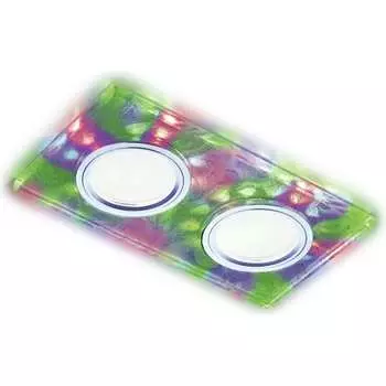 Встраиваемый светильник Ambrella Light Led AMBR_S234_2_W_CH_M