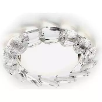 Встраиваемый светильник Ambrella Light GX53 AMBR_G201_CL_CH