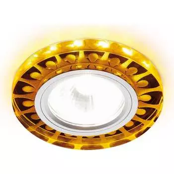 Встраиваемый светильник Ambrella Light Compo Spot 3 AMBR_S219_WH_CH_YL