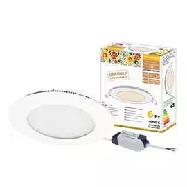 Встраиваемый светодиодный светильник TDM ELECTRIC Даунлайт Народный СВО SQ0329-0059