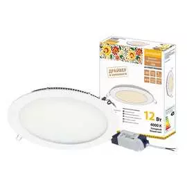 Встраиваемый светодиодный светильник TDM ELECTRIC Даунлайт НАРОДНЫЙ СВО SQ0329-0080