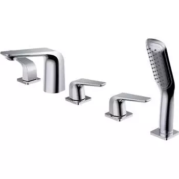 Встроенный смеситель на борт ванны ROSE