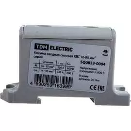 Вводная силовая клемма TDM ELECTRIC КВС SQ0833-0004