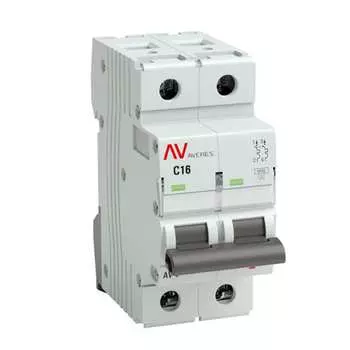 Выключатель автоматический EKF AVERES AV-6 mcb6-DC-2-16C-av