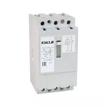 Выключатель автоматический КЭАЗ 31.5А 12Iн АЕ2046М-100 У3 400В AC 104623