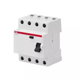 Выключатель дифференциального тока abb bmf42425 4p, 25a, 100мa, ac 2csf604042r2250