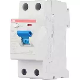 Выключатель дифференциального тока abb f202 узо, 2 полюса, 25а, 30ма, а 2csf202101r1250