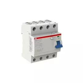 Выключатель дифференциального тока abb узо, 4п, 25а, 300ма, f204, ас 2csf204001r3250
