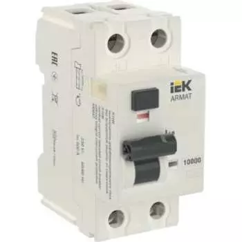 Выключатель дифференциального тока IEK ARMAT R10N AR-R10N-2-040A030