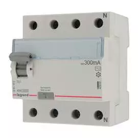 Выключатель дифференциального тока legrand вдт tx3 4п 63a 300ma -ac 403044