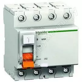 Выключатель дифференциального тока schneider electric 11460 вд63 домовой 4п 25a 30ma ac