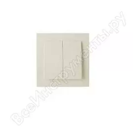 Двухклавишный выключатель duwi