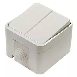 Двухклавишный выключатель IN HOME AQUA 3200 4690612000435