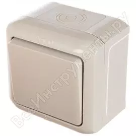 Одноклавишный выключатель Legrand Quteo 782330 255222