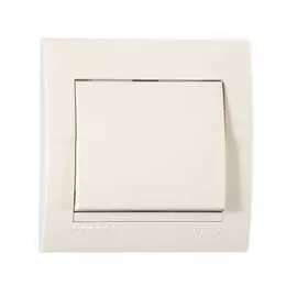 Выключатель Lezard ПБТ крем 702-0303-100