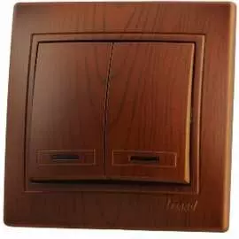 Выключатель Lezard Мира 701-0801-112