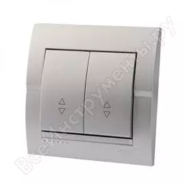 Проходной двойной выключатель Lezard DERIY 702-2828-106