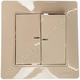 Выключатель Luxar Novo 4606400420248