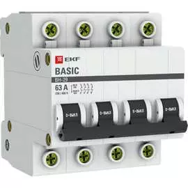 Выключатель нагрузки EKF ВН-29 Basic SL29-4-63-bas