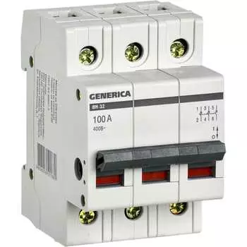 Выключатель нагрузки GENERICA ВН-32 MNV15-3-100