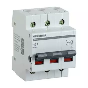 Выключатель нагрузки GENERICA ВН-32 MNV15-3-040