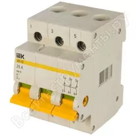 Выключатель нагрузки IEK ВН-32 25А/3П MNV10-3-025