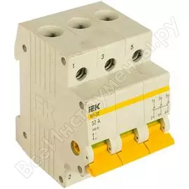 Выключатель нагрузки IEK ВН-32 32А/3П MNV10-3-032