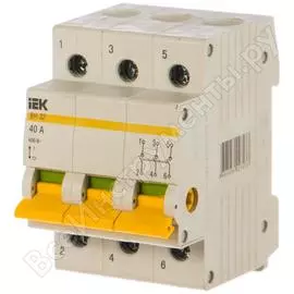 Выключатель нагрузки IEK ВН-32 40А/3П MNV10-3-040