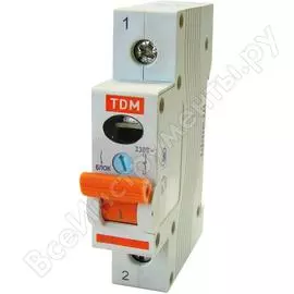 Выключатель нагрузки TDM ELECTRIC ВН-32 1п 80A SQ0211-0008