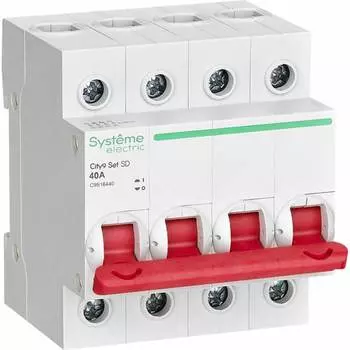 Выключатель нагрузки Systeme Electric City9 set C9S16440