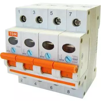 Выключатель нагрузки TDM ELECTRIC ВН-32 4п 63A SQ0211-0038