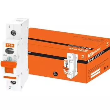 Выключатель нагрузки TDM ELECTRIC ВН-32 1п 40A SQ0211-0005