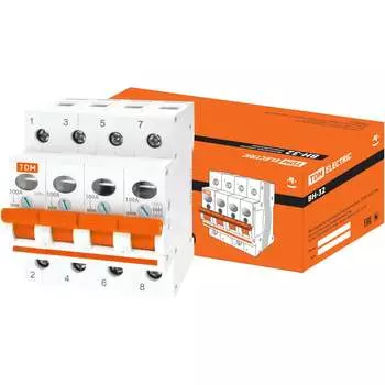 Выключатель нагрузки TDM ELECTRIC ВН-32 4п 125A SQ0211-0040