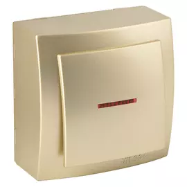 Выключатель Nilson Themis metallic 26151002