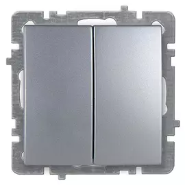 Двухклавишный выключатель Nilson