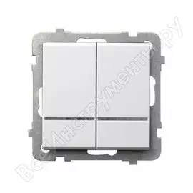 2-клавишный выключатель Ospel