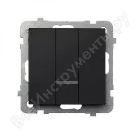 Трехклавишный выключатель Ospel