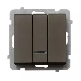 Трехклавишный выключатель Ospel