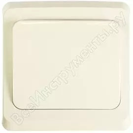 Одноклавишный выключатель Systeme Electric Этюд BC10-001B