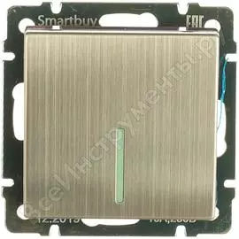 Одноклавишный выключатель Smartbuy Нептун SBE-05gn-10-SW1-1