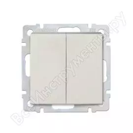 Двухклавишный выключатель Smartbuy Нептун SBE-05i-10-SW2-0