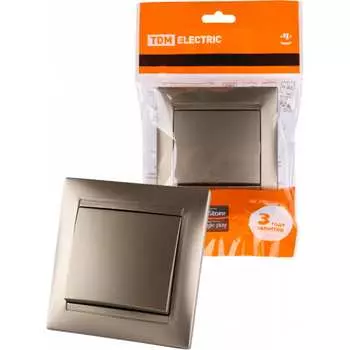 Выключатель TDM ELECTRIC Лама SQ1815-0706