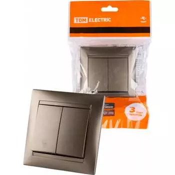 Выключатель TDM ELECTRIC Лама SQ1815-0707